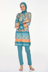 Adasea Burkini  Swimsuit- 1410  Voile