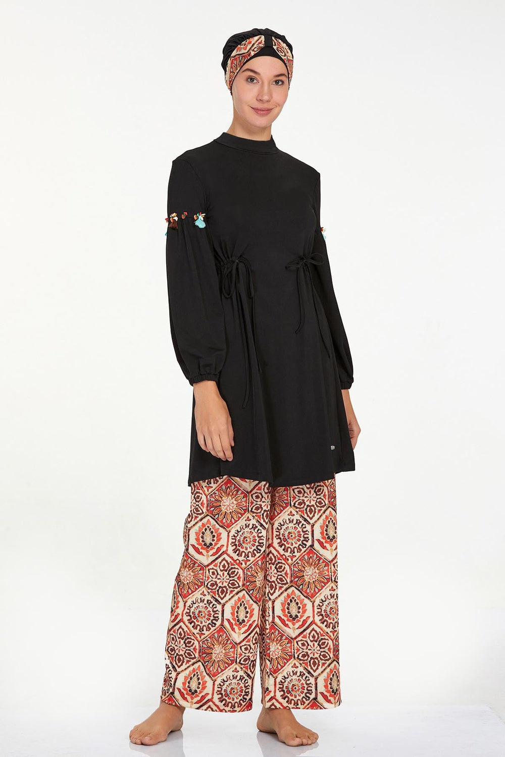 Adasea Burkini  Swimsuit- 4515  Voile
