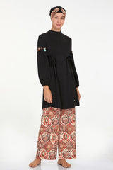 Adasea Burkini  Swimsuit- 4515  Voile