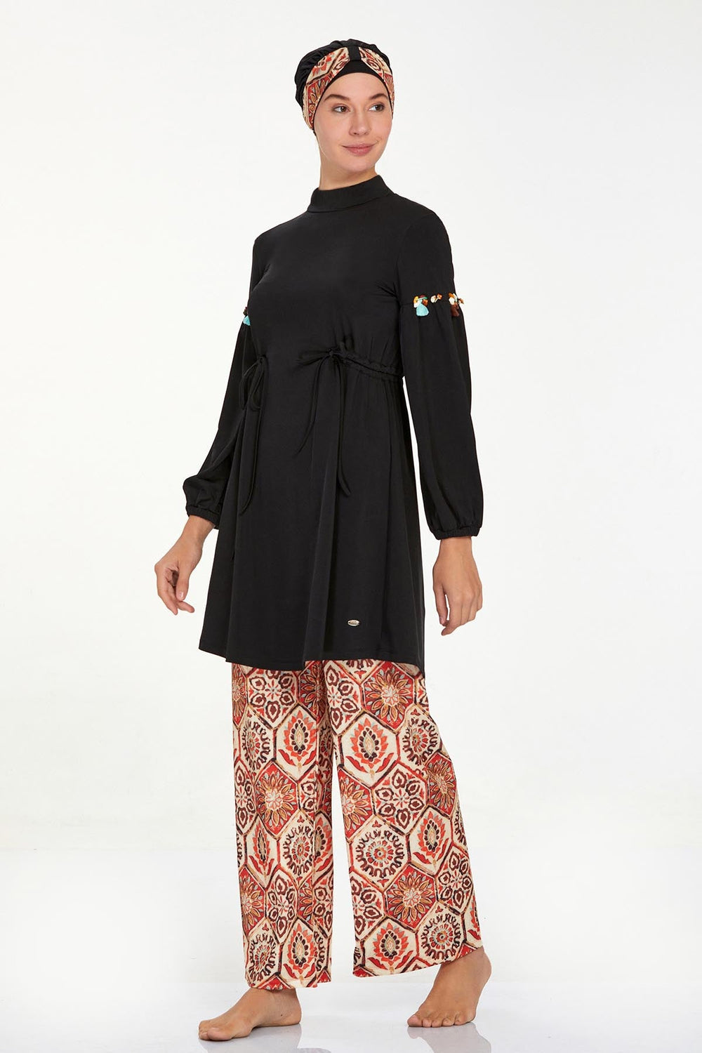 Adasea Burkini  Swimsuit- 4515  Voile