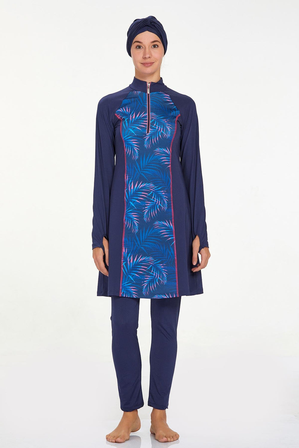 Adasea Burkini  Swimsuit- 4521  Voile