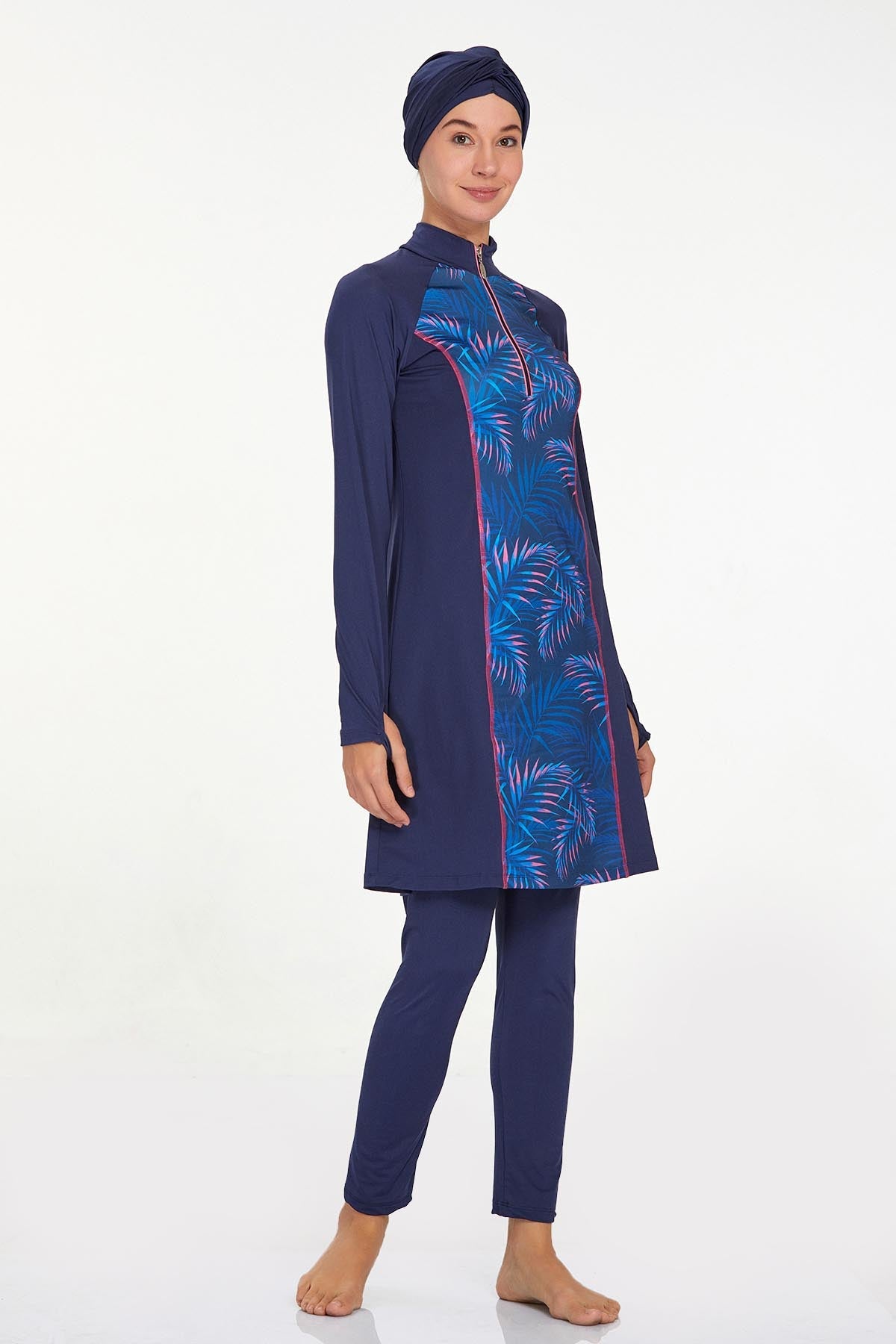 Adasea Burkini  Swimsuit- 4521  Voile