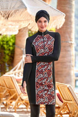 Adasea Burkini  Swimsuit- 4523  Voile