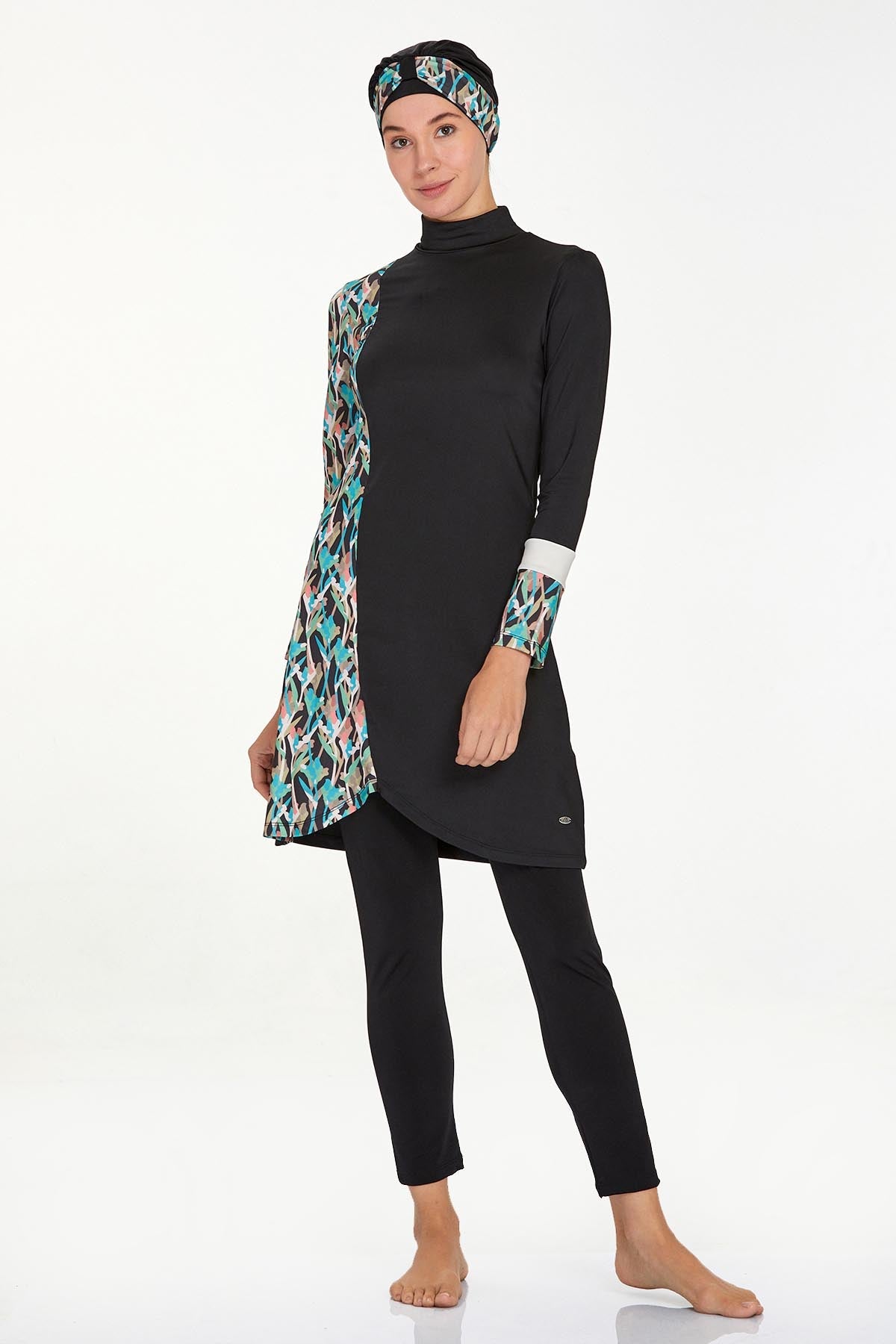 Adasea Burkini  Swimsuit- 4525  Voile