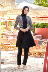 Adasea Burkini  Swimsuit- 4527  Voile