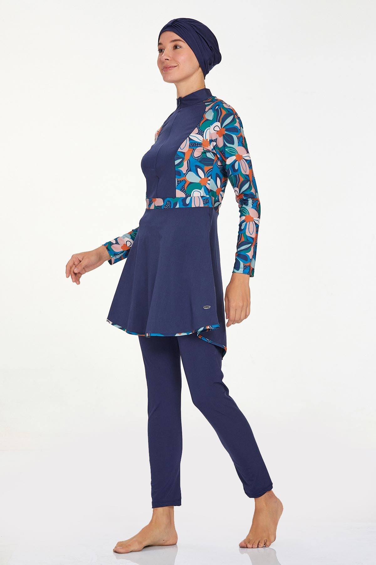 Adasea Burkini  Swimsuit- 4529  Voile