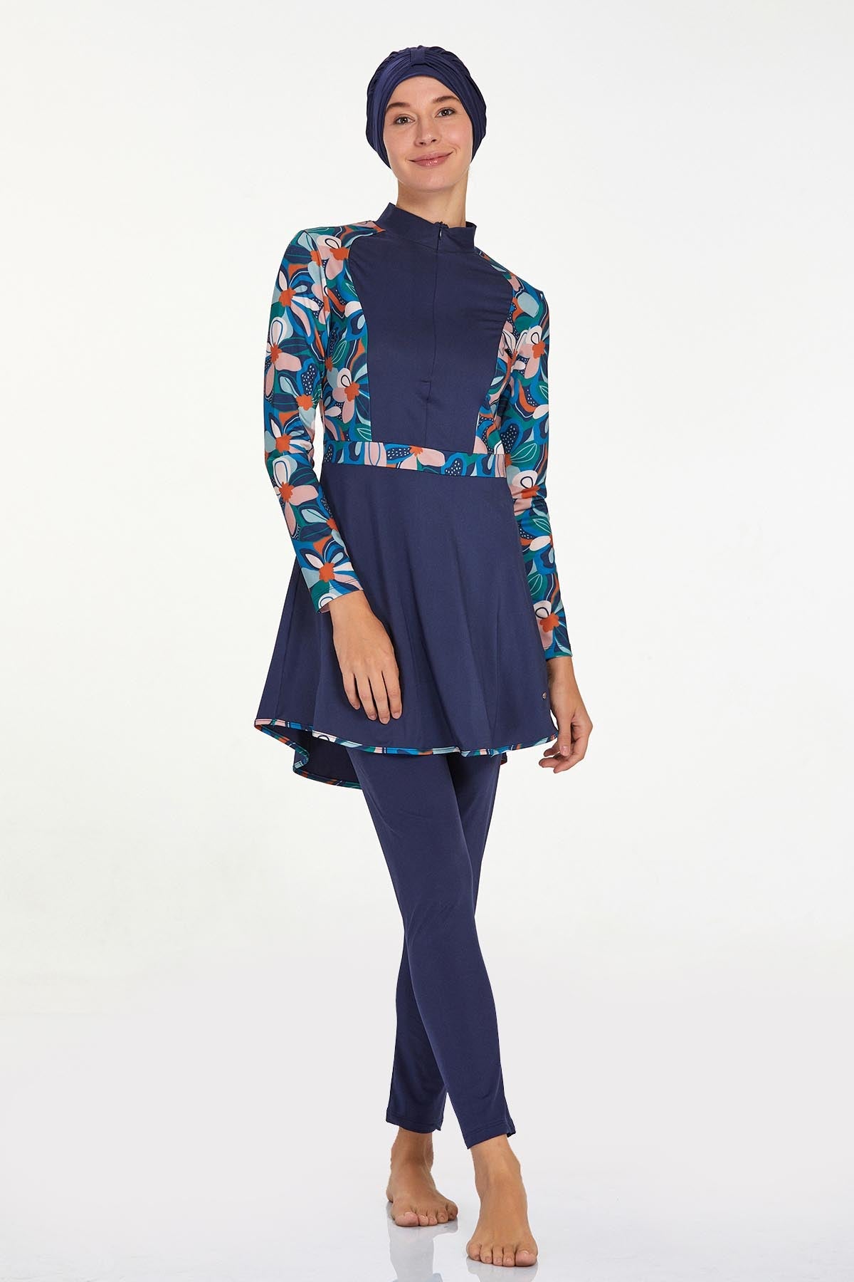 Adasea Burkini  Swimsuit- 4529  Voile