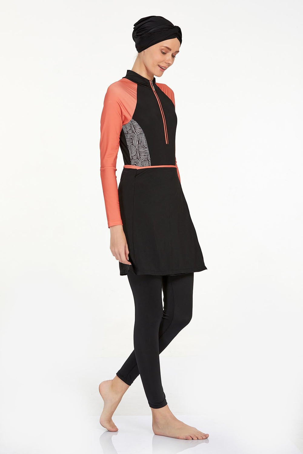 Adasea Burkini  Swimsuit- 4533  Voile