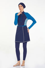 Adasea Burkini  Swimsuit- 4534  Voile
