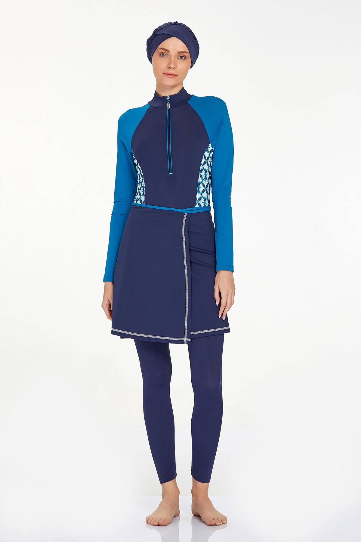 Adasea Burkini  Swimsuit- 4534  Voile