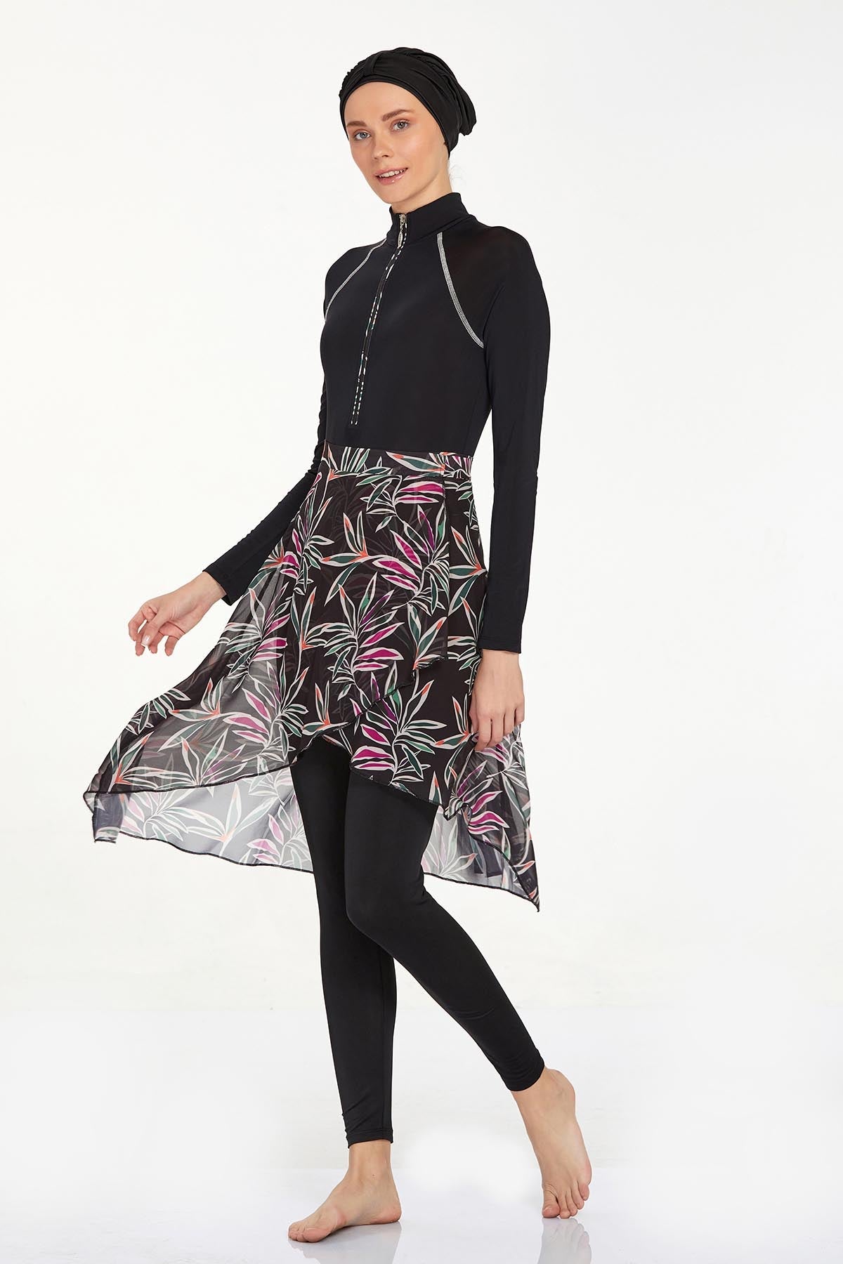 Adasea Burkini  Swimsuit- 4536  Voile