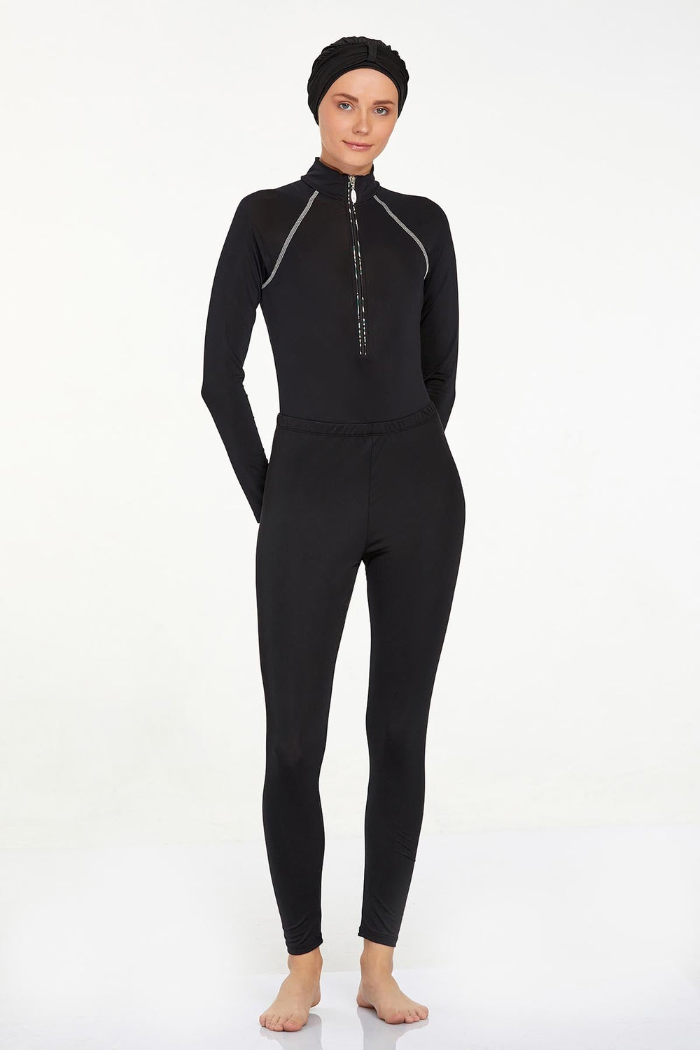 Adasea Burkini  Swimsuit- 4536  Voile