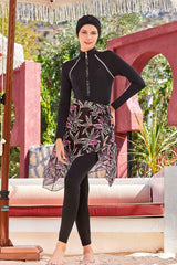 Adasea Burkini  Swimsuit- 4536  Voile