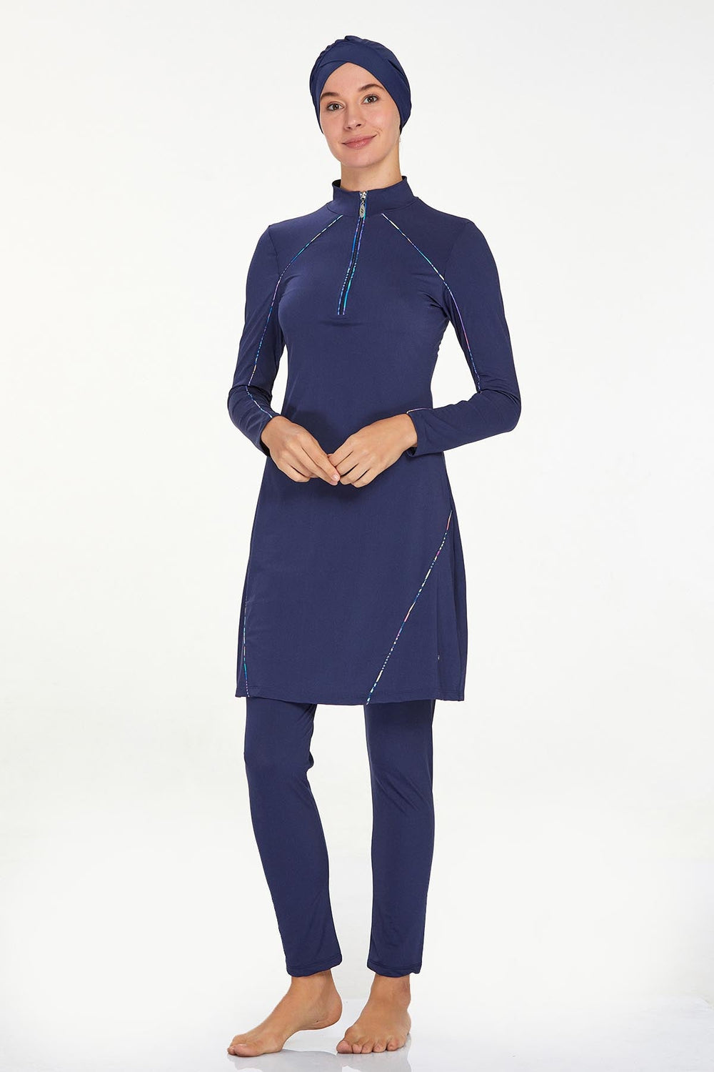 Adasea Burkini  Swimsuit- 4544  Voile