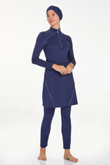Adasea Burkini  Swimsuit- 4544  Voile