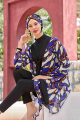 Adasea Burkini  Swimsuit- 4561  Voile
