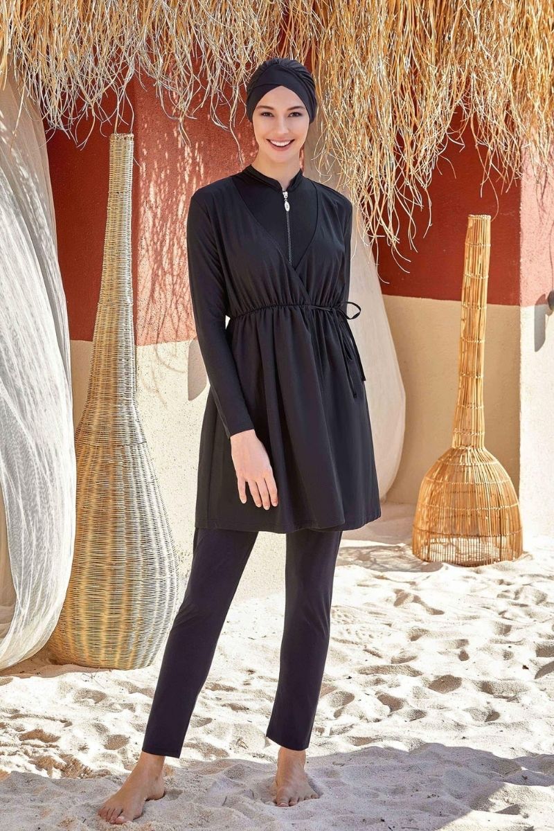 Adasea Burkini  Swimsuit- 4584  Voile