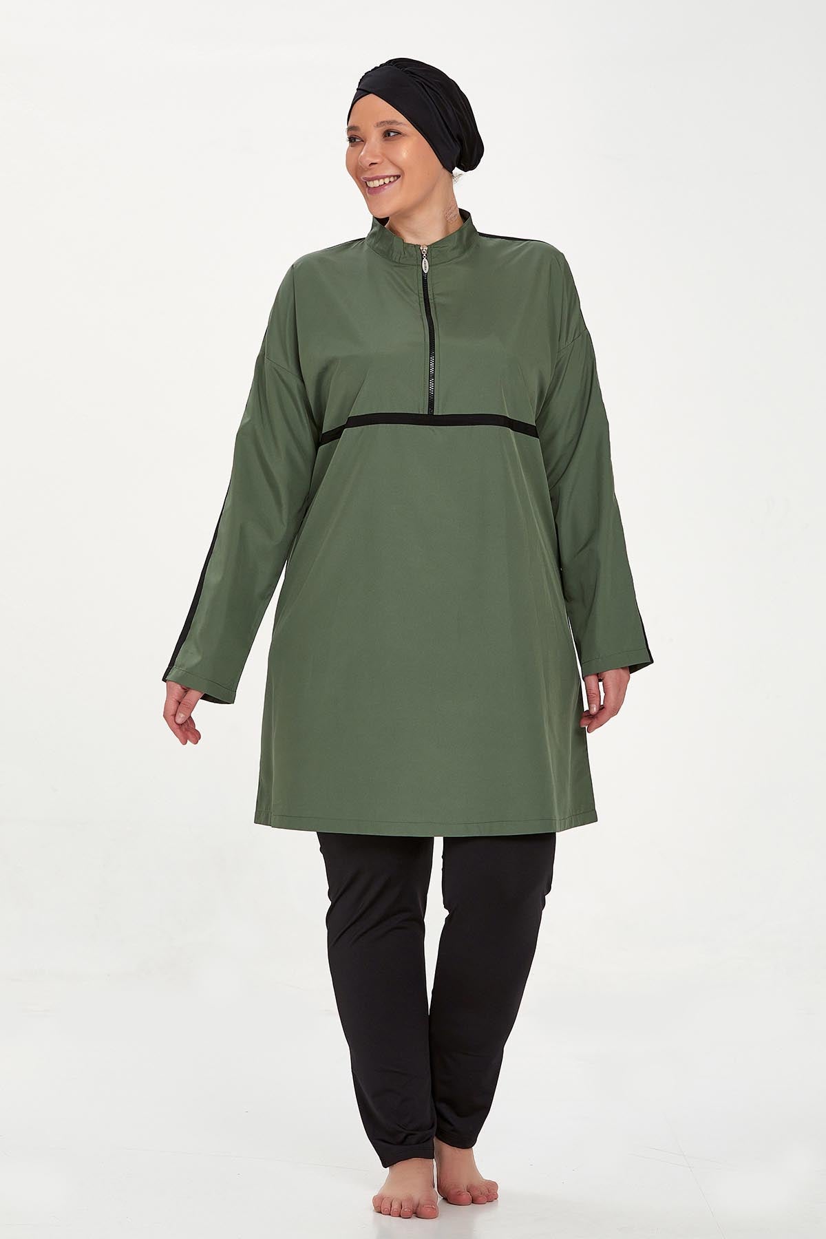 Adasea Burkini  Swimsuit- 1427-B  Voile