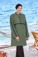 Adasea Burkini  Swimsuit- 1427-B  Voile