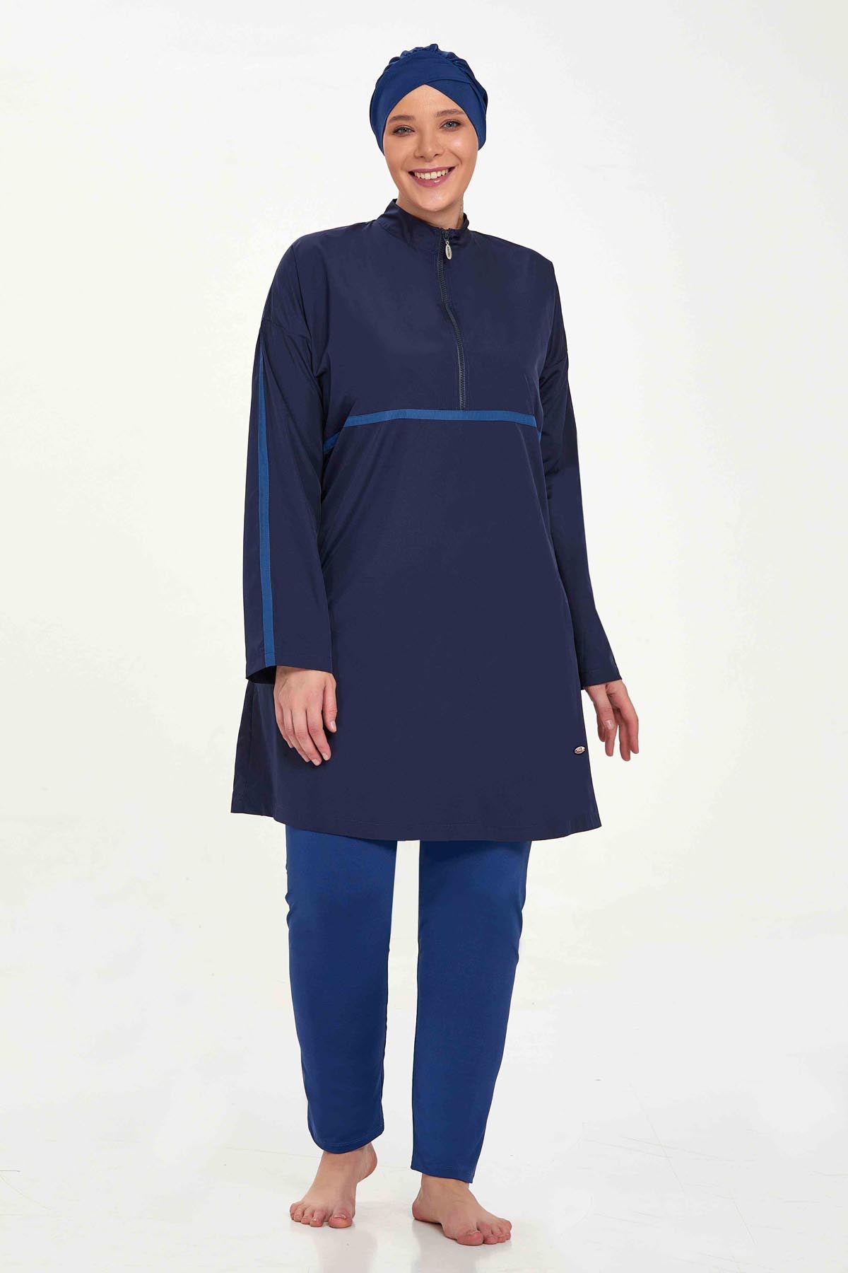 Adasea Burkini  Swimsuit- 1427-B  Voile