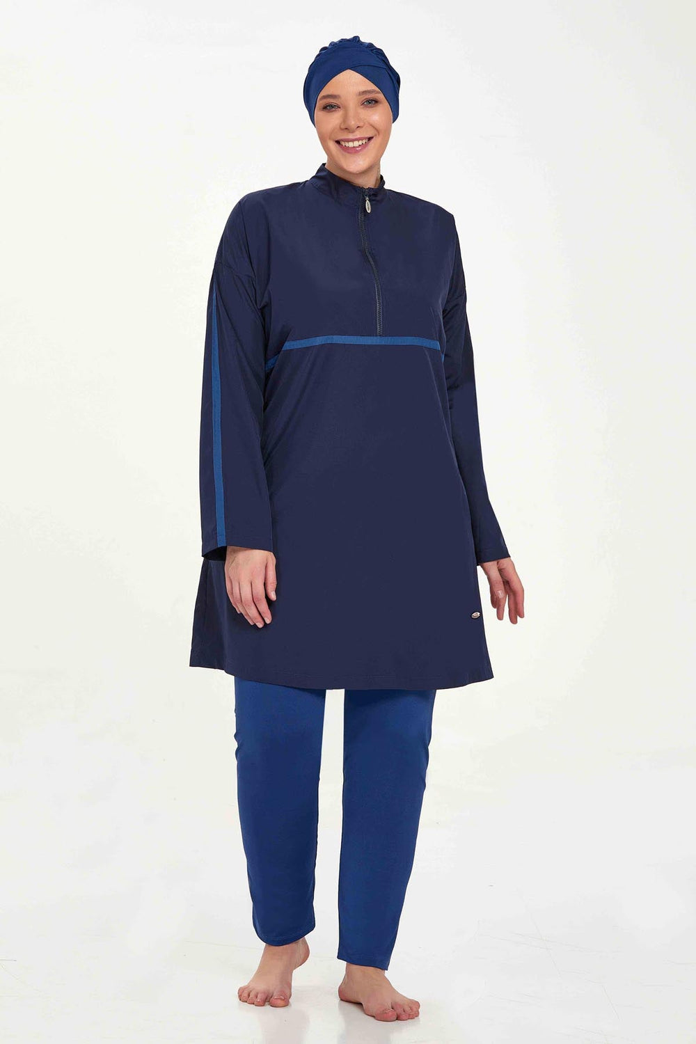 Adasea Burkini  Swimsuit- 1427-B  Voile