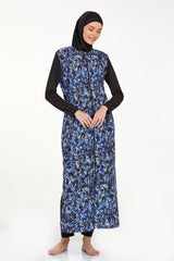 Adasea Burkini  Swimsuit- 2313-B  Voile
