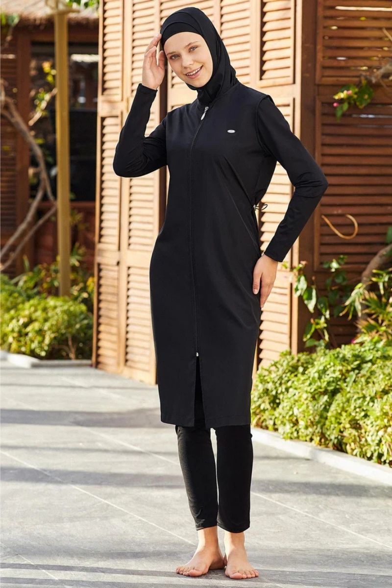 Adasea Burkini  Swimsuit  Voile