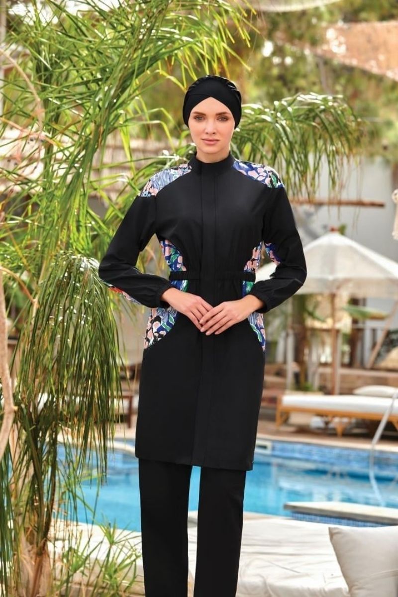 Adasea Burkini  Swimsuit 1342  Voile