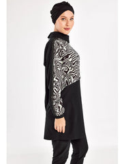 Adasea Burkini  Swimsuit  Voile