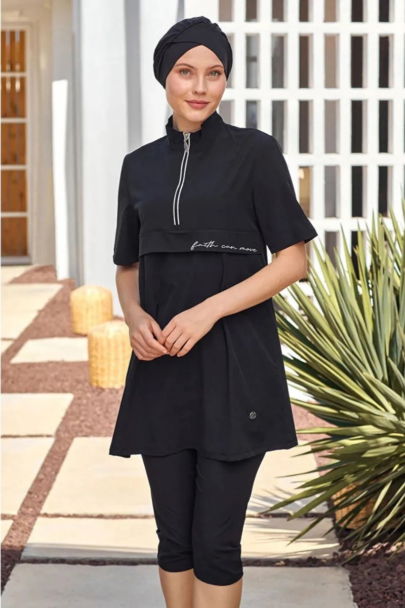 Adasea Burkini  Swimsuit  Voile