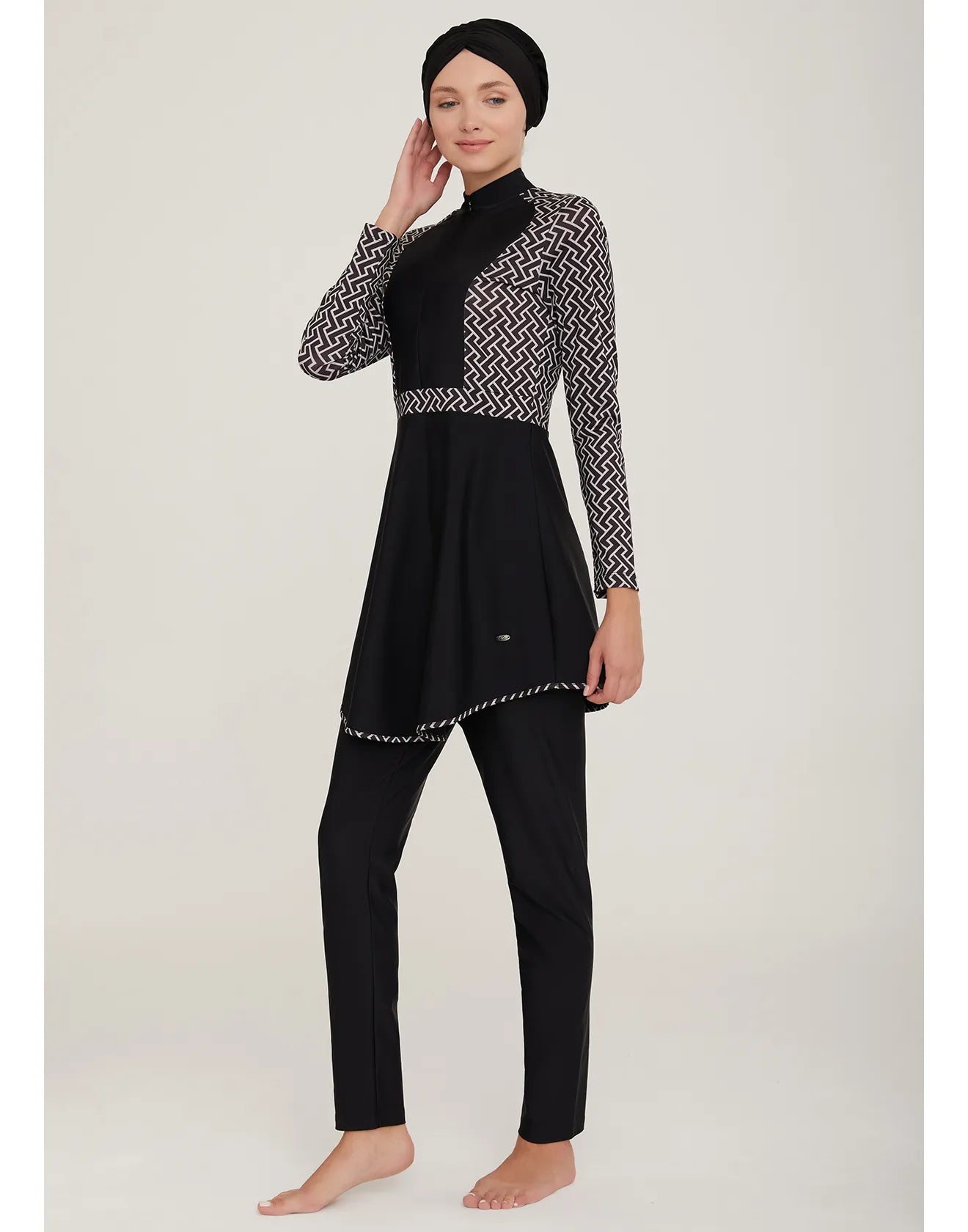 Adasea Burkini  Swimsuit 4427  Voile