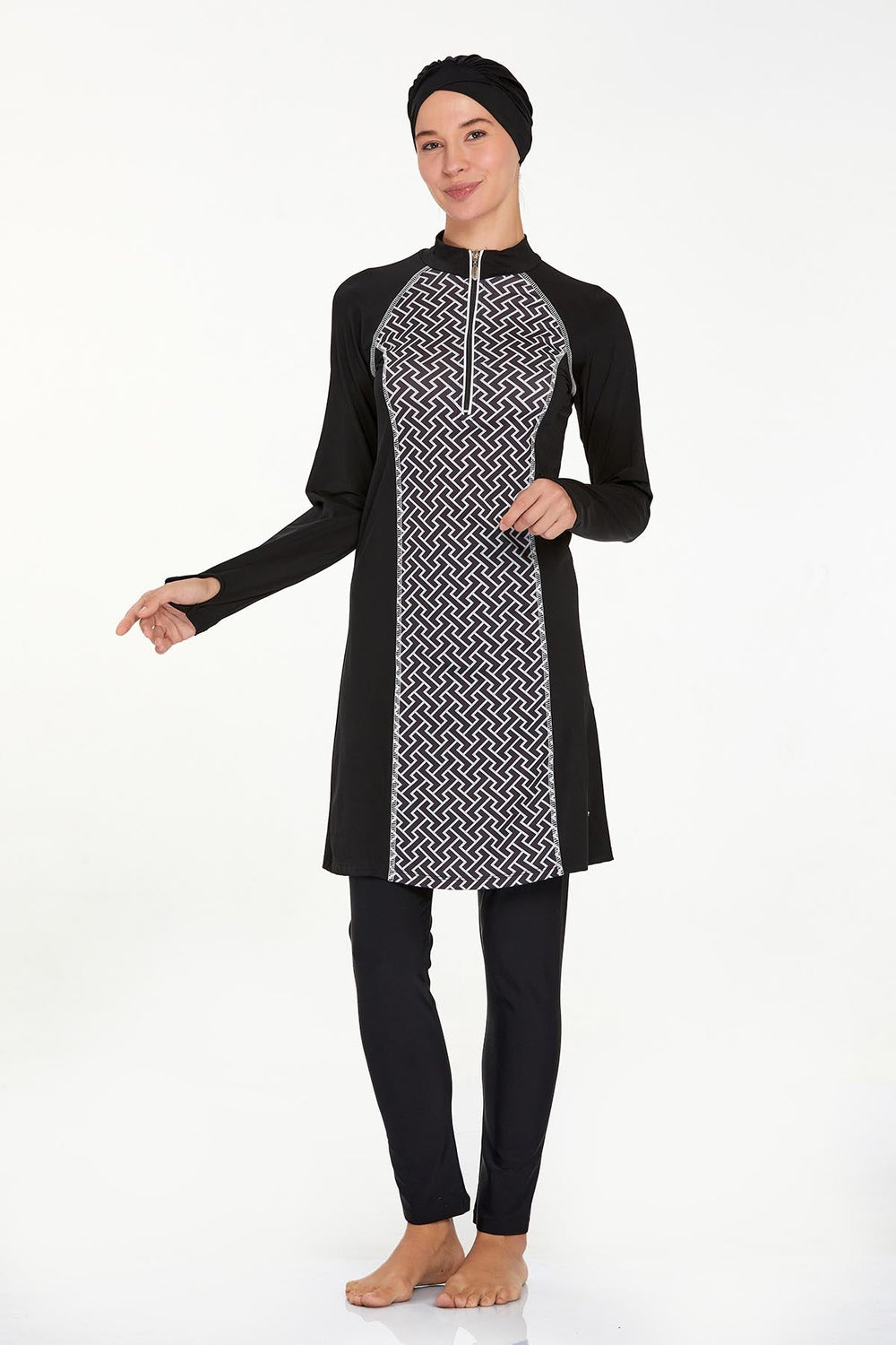 Adasea Burkini  Swimsuit 4420  Voile