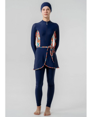 Adasea Kids Burkini  Swimsuit-1901  Voile
