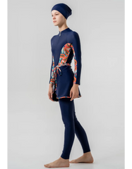Adasea Kids Burkini  Swimsuit-1901  Voile