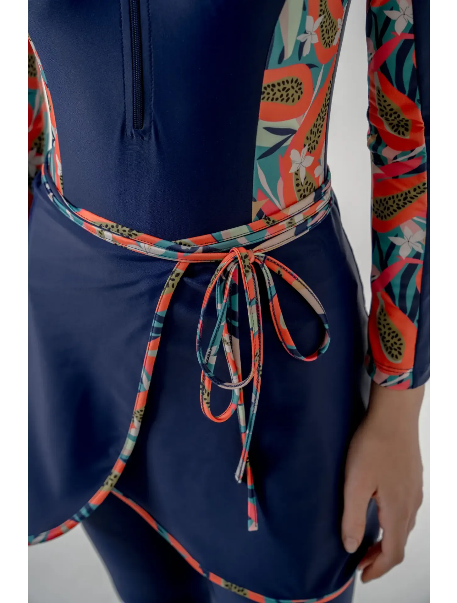 Adasea Kids Burkini  Swimsuit-1901  Voile