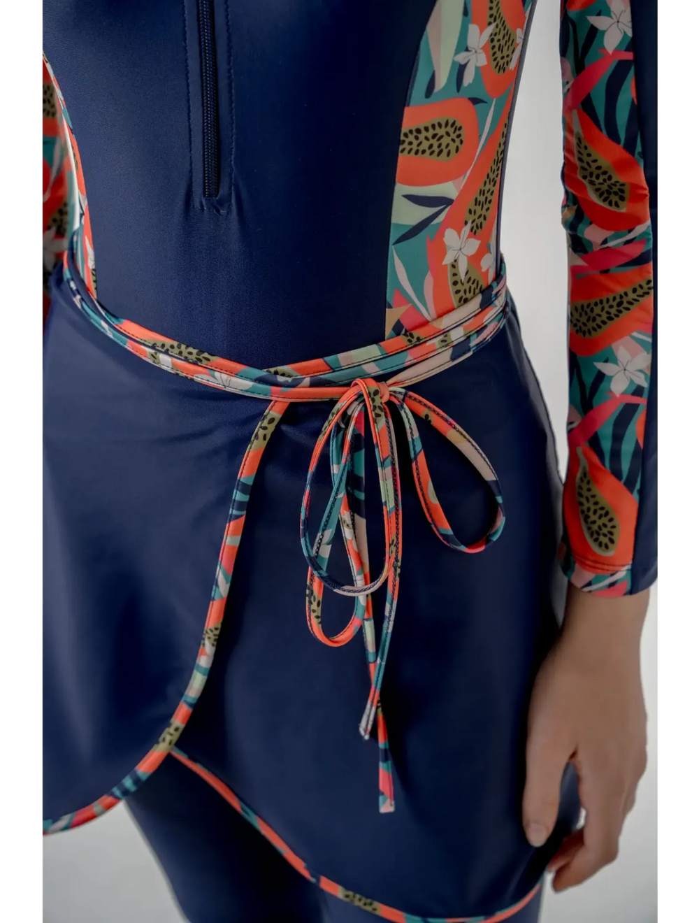 Adasea Kids Burkini  Swimsuit-1901  Voile