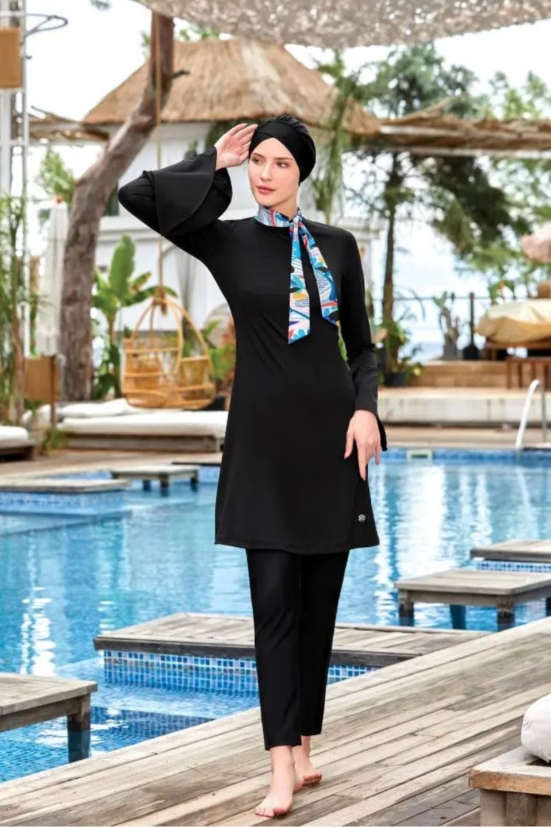 Maresiva Burkini Swimsuit 8030  Voile