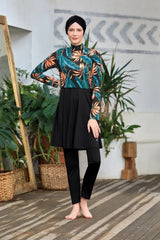 Maresiva Burkini Swimsuit 8013  Voile