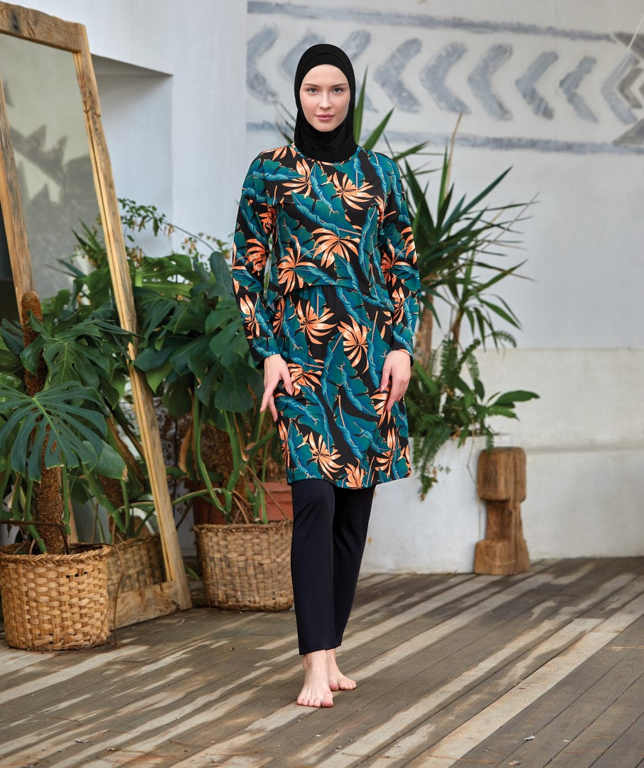 Maresiva Burkini Swimsuit 8008  Voile
