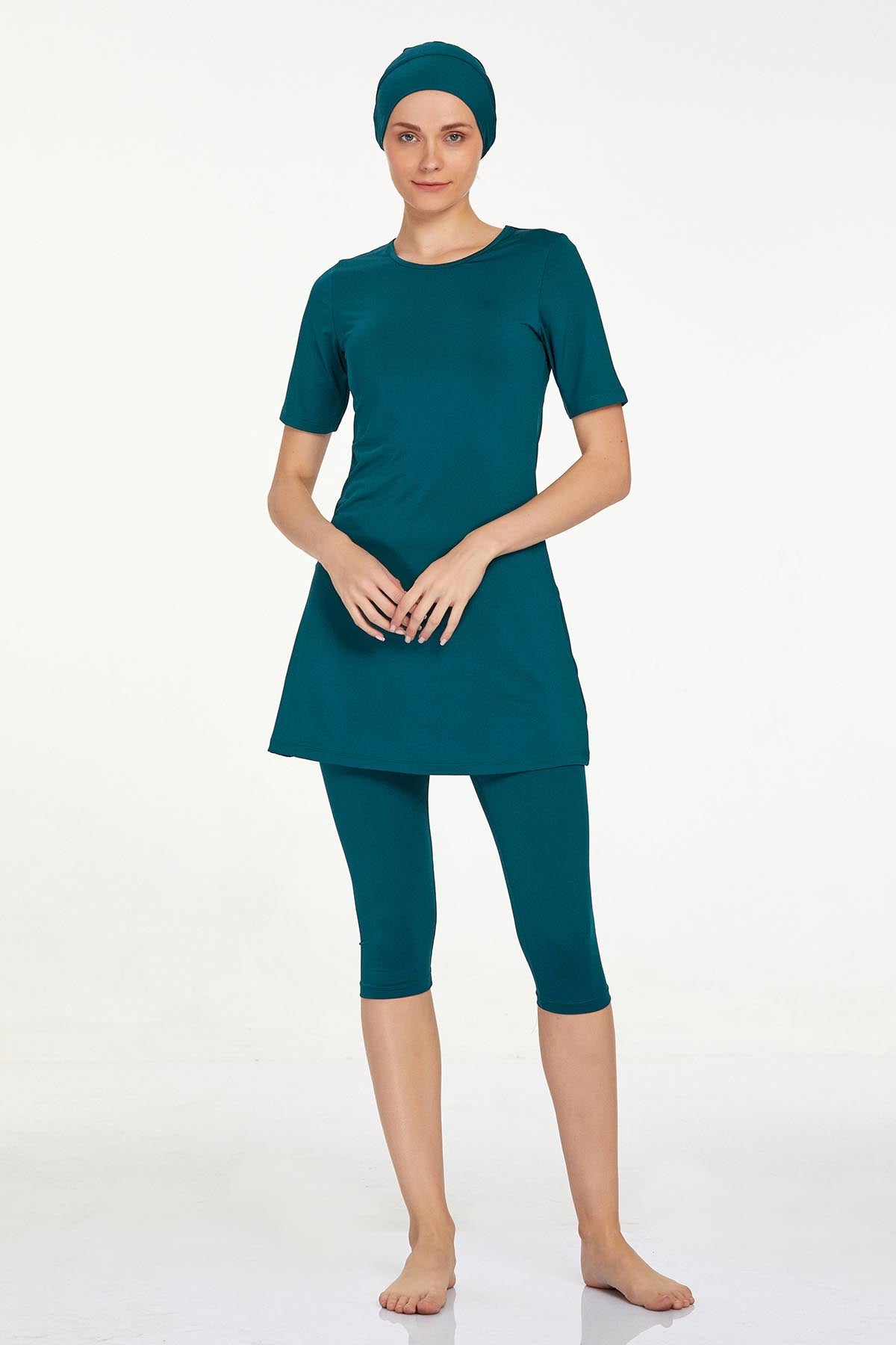 Maresiva Burkini Swimsui-0572-B  Voile
