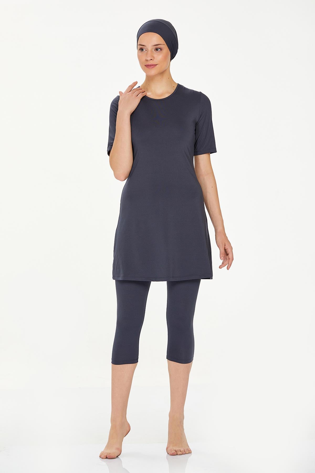 Maresiva Burkini Swimsui-0572-B  Voile