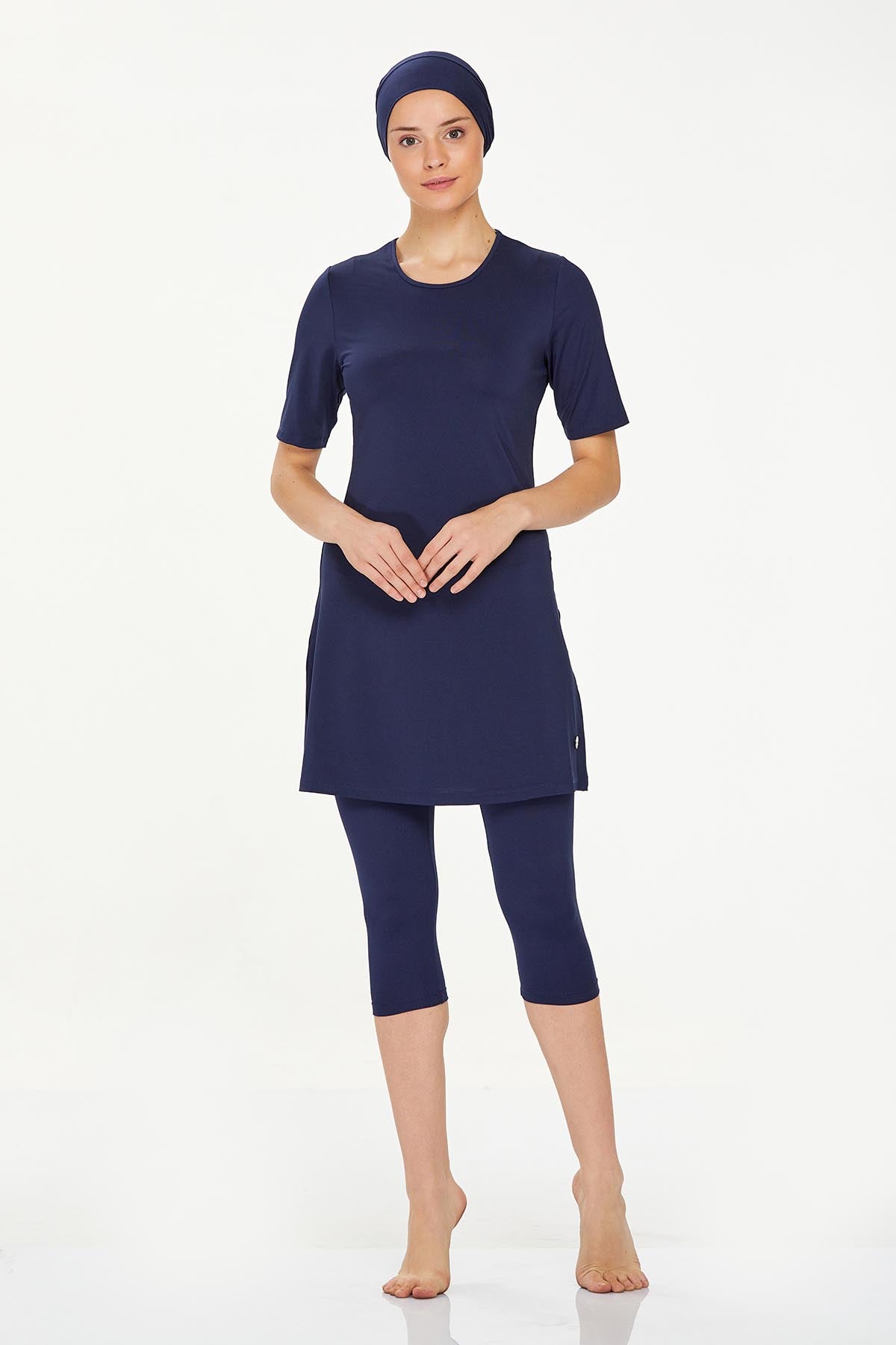 Maresiva Burkini Swimsui-0572-B  Voile