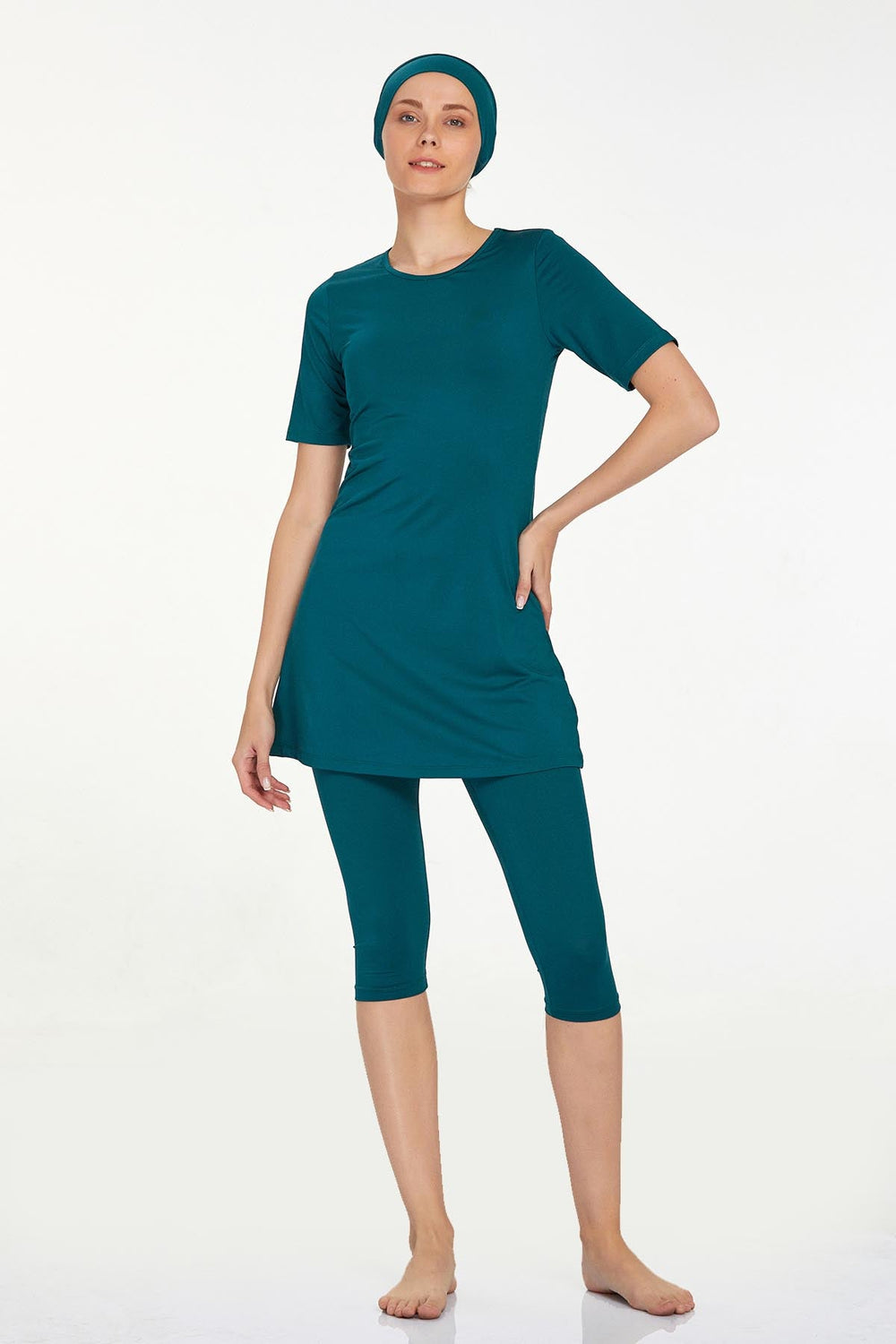 Maresiva Burkini Swimsui-0572-B  Voile