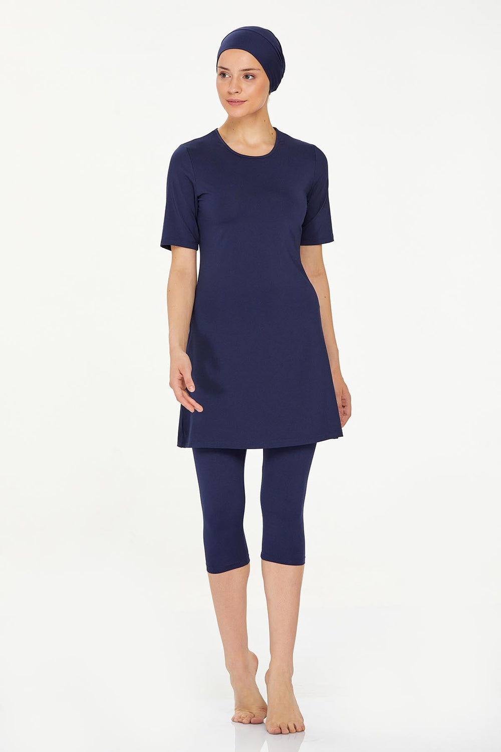 Maresiva Burkini Swimsui-0572-B  Voile