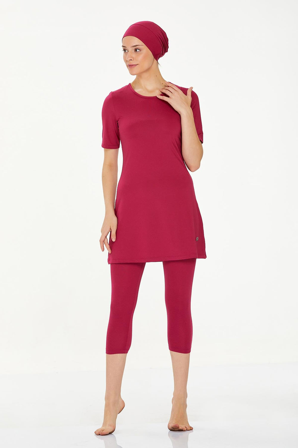 Maresiva Burkini Swimsui-2606  Voile