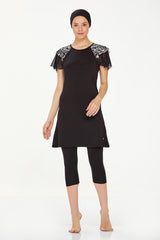 Maresiva Burkini Swimsuit-8302  Voile