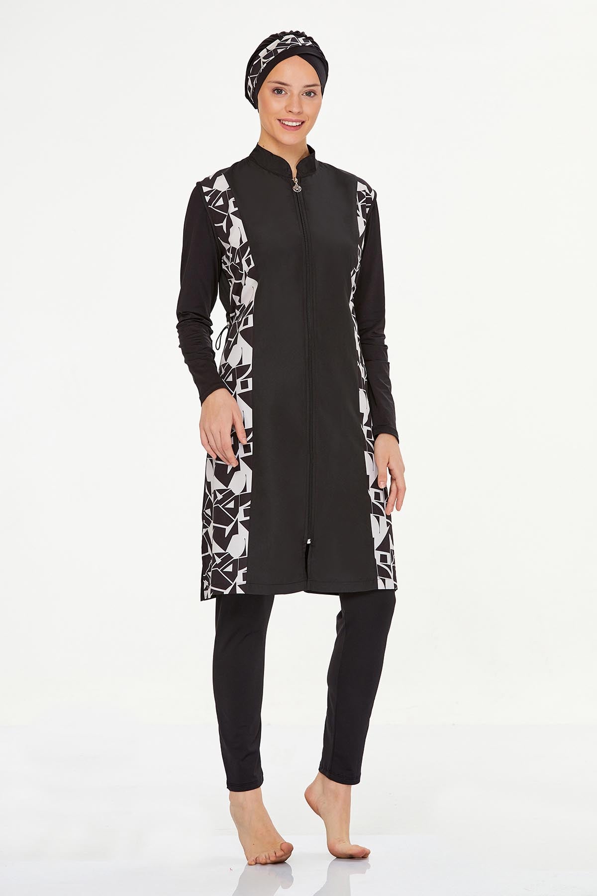 Maresiva Burkini Swimsuit-8240  Voile