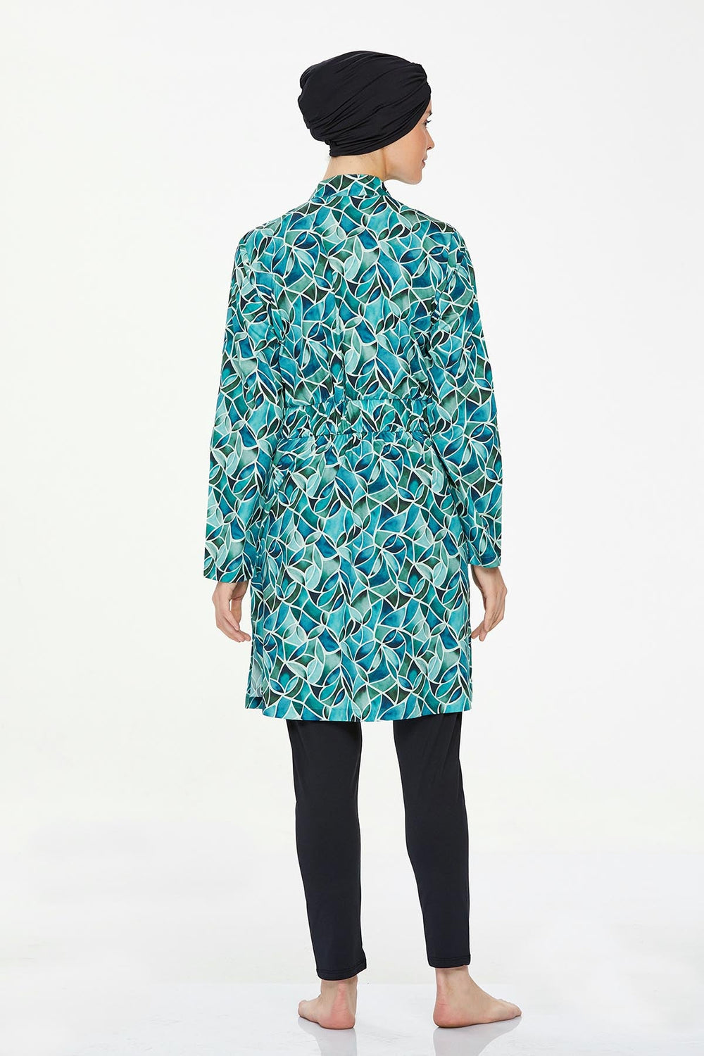 Maresiva Burkini Swimsuit-8268  Voile