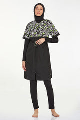 Maresiva Burkini Swimsuit-8261  Voile