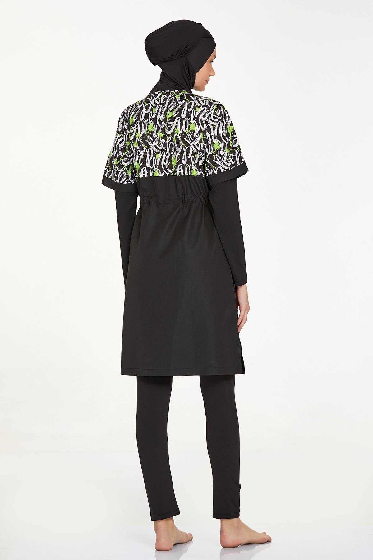 Maresiva Burkini Swimsuit-8261  Voile